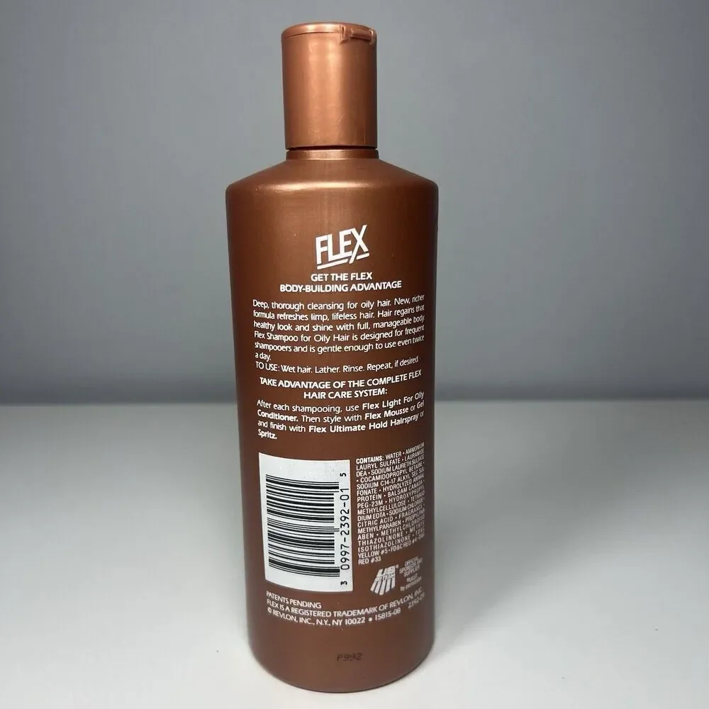 Revlon Oily Hair Flex Balsam & Protein pH Correct Shampoo 15 FL Oz Rare HTF VTG